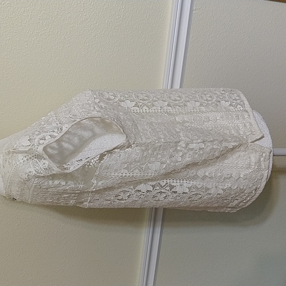 DKNY Jeans Lace Blouse - Picture 2 of 7